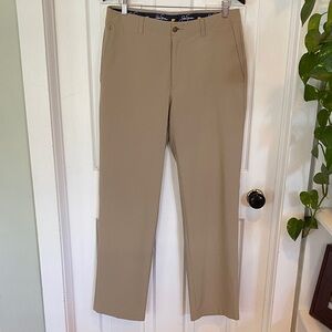 Jack Nicklaus Men’s Tan Pants Chinos Golf Country Club preppy workwear casual